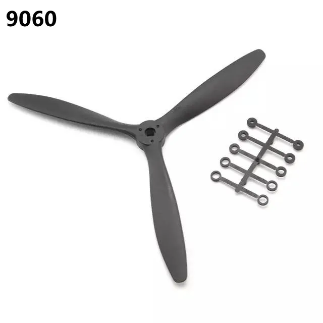 

Wholesale 10PCS 8060 8inch 9060 9inch 1060 10inch 1170 11inch High Efficiency Balance 3-Blade Electric Propeller for RC Airplane