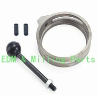cnc milling machine cam ring clutch lever 2x m8 pins switch mill handle for bridgeport mill part