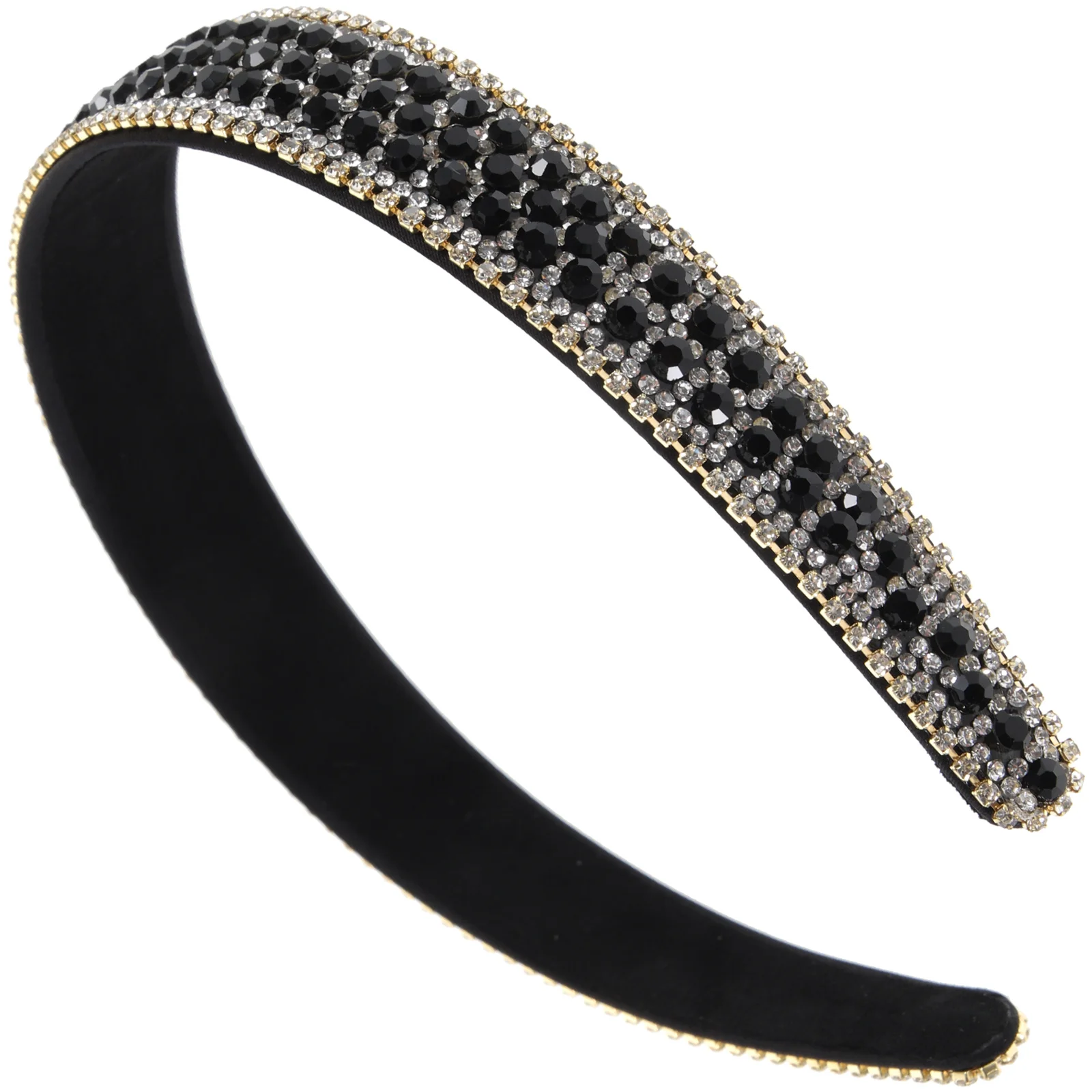 

Ladies Headbands Rhinestone Women Hair Women's Womens Crystal Dressy Rhinestones Bride Beaded Sparkly