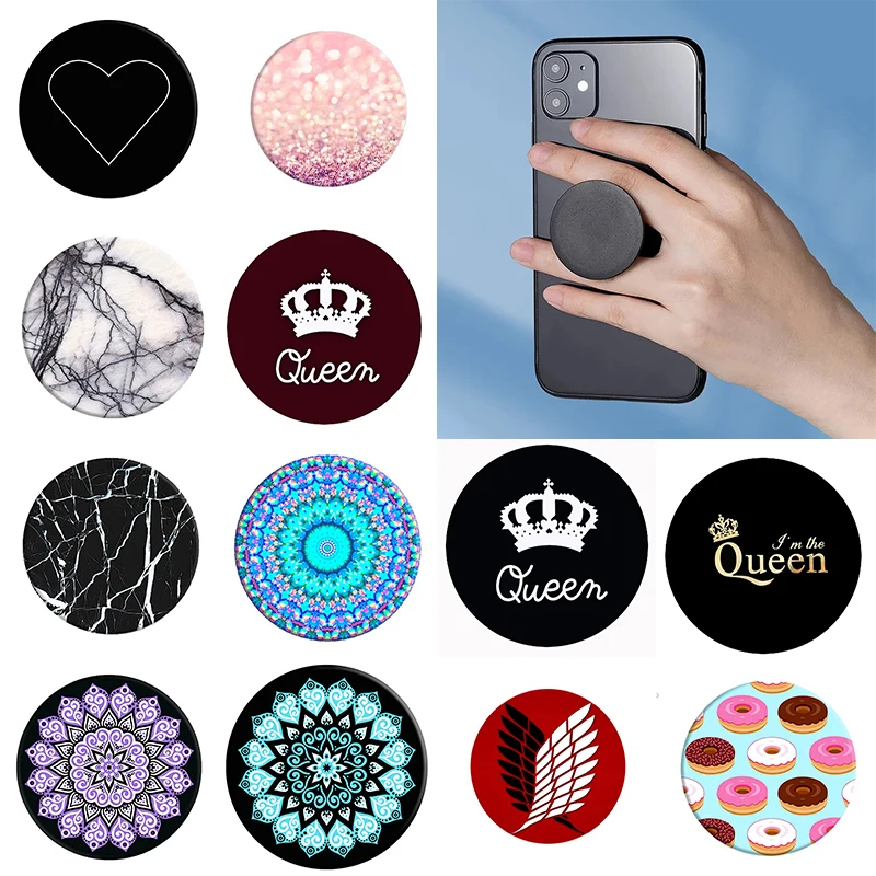 

Universal Marble Finger Holder Stylish Pattern Smartphone Holder Finger Grip Holder Pocket Socket попсокет Phones Holder