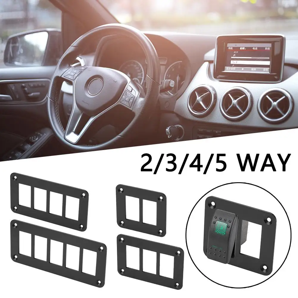 2/3/4/5 Way алюминиевая панель перекидного переключателя корпус держатель для ARB Carling