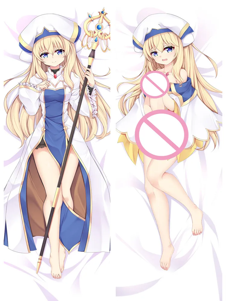 

Goblin Slayer Priestess Anime Dakimakura Pillowcase Home Bedding Decorate Custom Cushion Pillow Cover Hugging Body Pillow Case