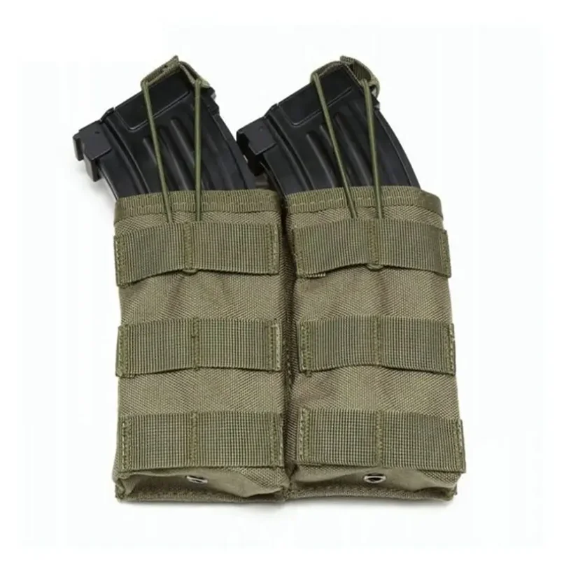 Фото Тактические подсумки Molle для одного, двух и трех магазинов, для страйкбола, AK 7.62, 5.56 мм, M4, сумка для магазинов, тактическое снаряжение, аксессуары для охоты №4
