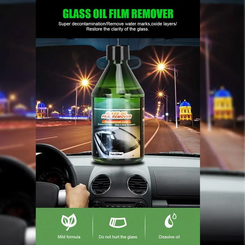 

Универсальное автомобильное средство для очистки стекол, легкое в эксплуатации автомобильное масло Съемник пленки и портативное нетоксичное средство для очистки автомобильных окон