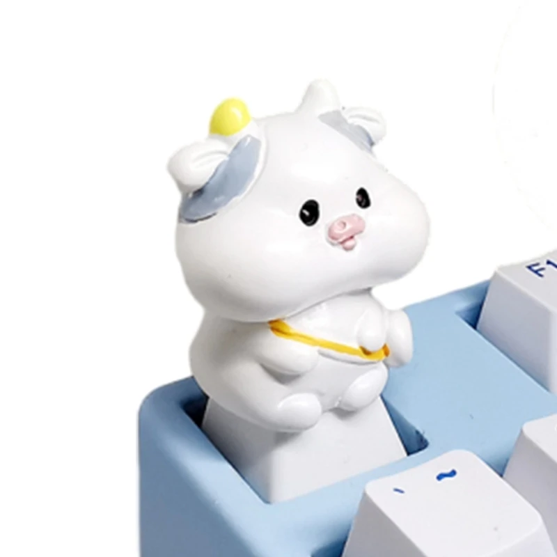 Колпачки для клавиш с изображением животных китайского зодиака 3D колпачки