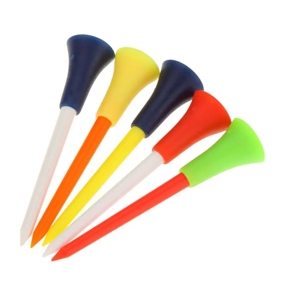 

Plastic 50 PCS/lot 83mm Rubber Cushion Golf Tees Outdoor Sports Golf Accessories