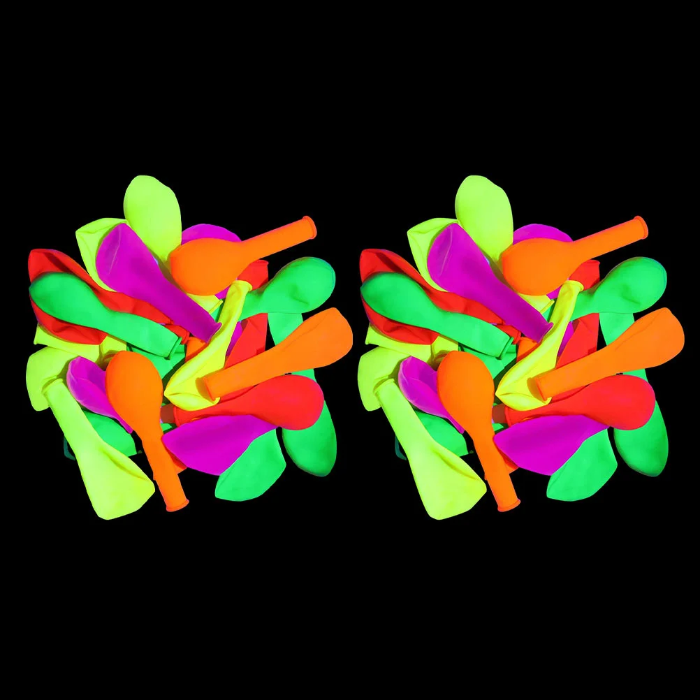 

Balloons Latex Night Garland Fluorescent Layout Propsfavors Darkglow Kit Balloon Neon Party Valentine Shiny Easter Light