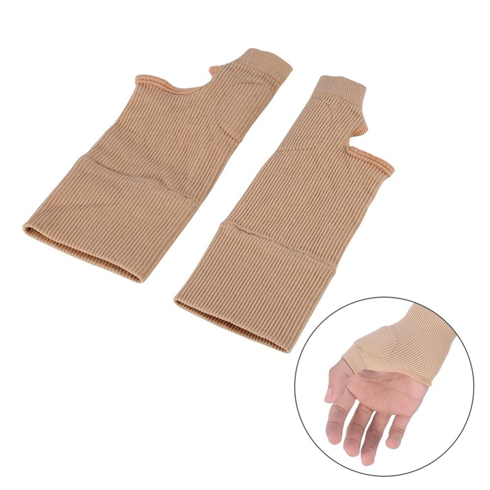 

1Pair Elasticity Thumb Hand Wrist Protector Arthritis Joint Sprain Cover Wrist Brace Support Outdoor Sports Women's Corset Hand