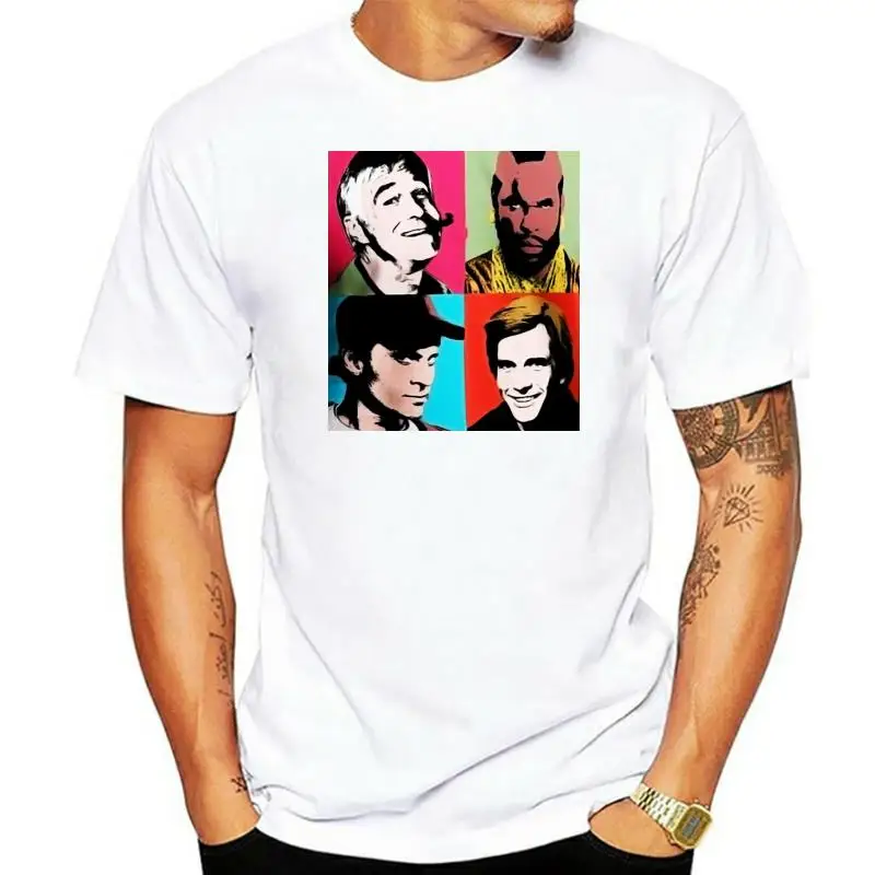 

The A Team Retro 80'S Ba Murdock Hannibal Tshirt T Shirt All Sizes Colours 73 Retro O Neck Tee Shirt