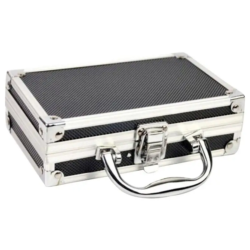 

Aluminum Alloy Toolbox Storage Manager Travel Portable Instrument Storage Box Travel Suitcase Luggage Organizer Case Tools
