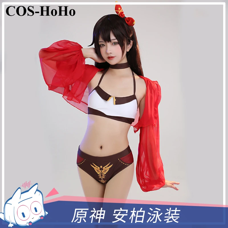 

COS-HoHo Anime Genshin Impact Kaedehara Kazuha Summer Hot Spring Swimsuit Sexy Lovely Uniform Cosplay Costume Pool Party Outfit