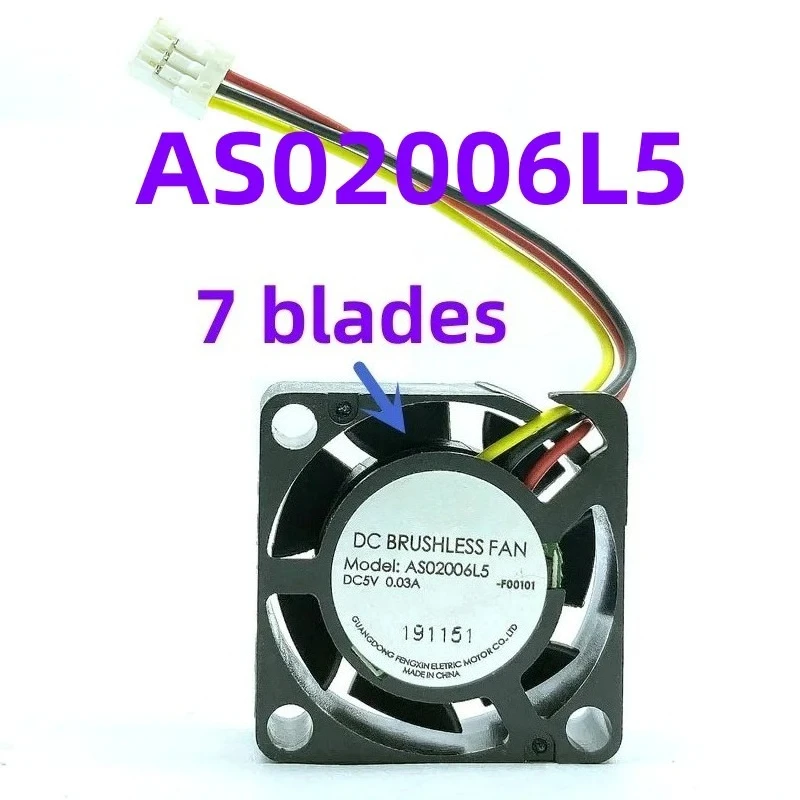 Фото AS02006L5 5 В 0,03 А для Sifang Optoelectronics 2006, вентилятор, датчик очистки воздуха и пыли, микровентилятор №1