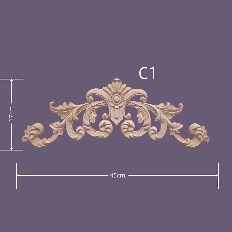 

Набор декора в европейском стиле из массива дерева