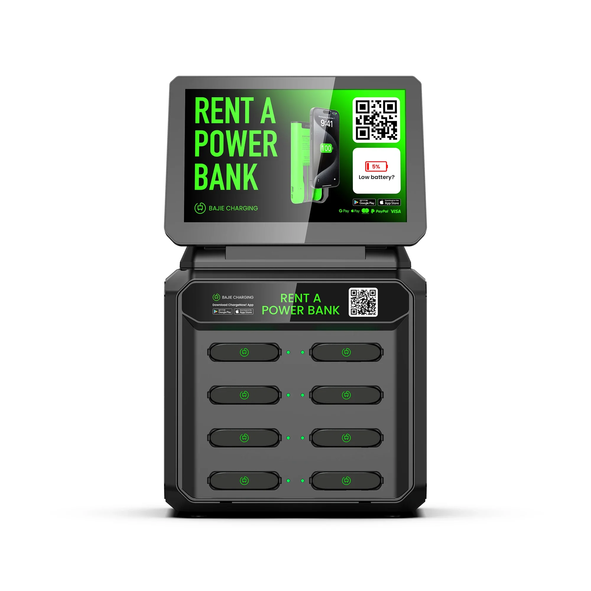 Коммерческое портативное зарядное устройство торговый автомат емкостью 6000 мАч