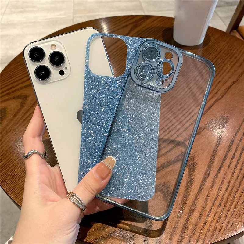 Блестящий чехол для iPhone 13 Pro Max 11 12 Mini XR x XS 7 8 plus se 2020 14 |