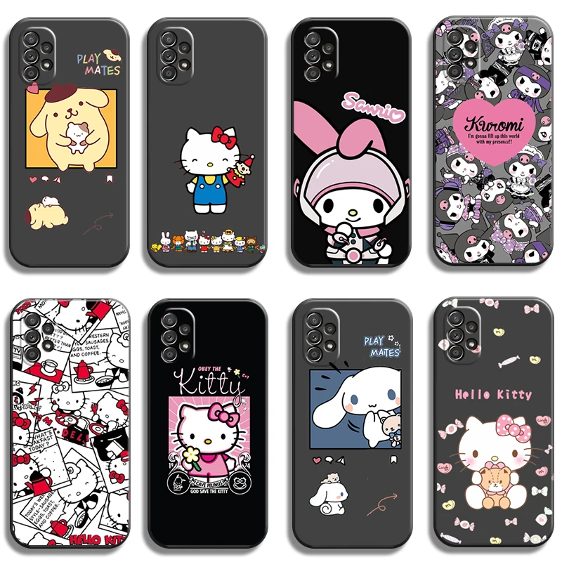 

TAKARA TOMY Hello Kitty Phone Cases For Samsung Galaxy A51 4G A51 5G A71 4G A71 5G A52 4G A52 5G A72 4G A72 5G Cases Coque