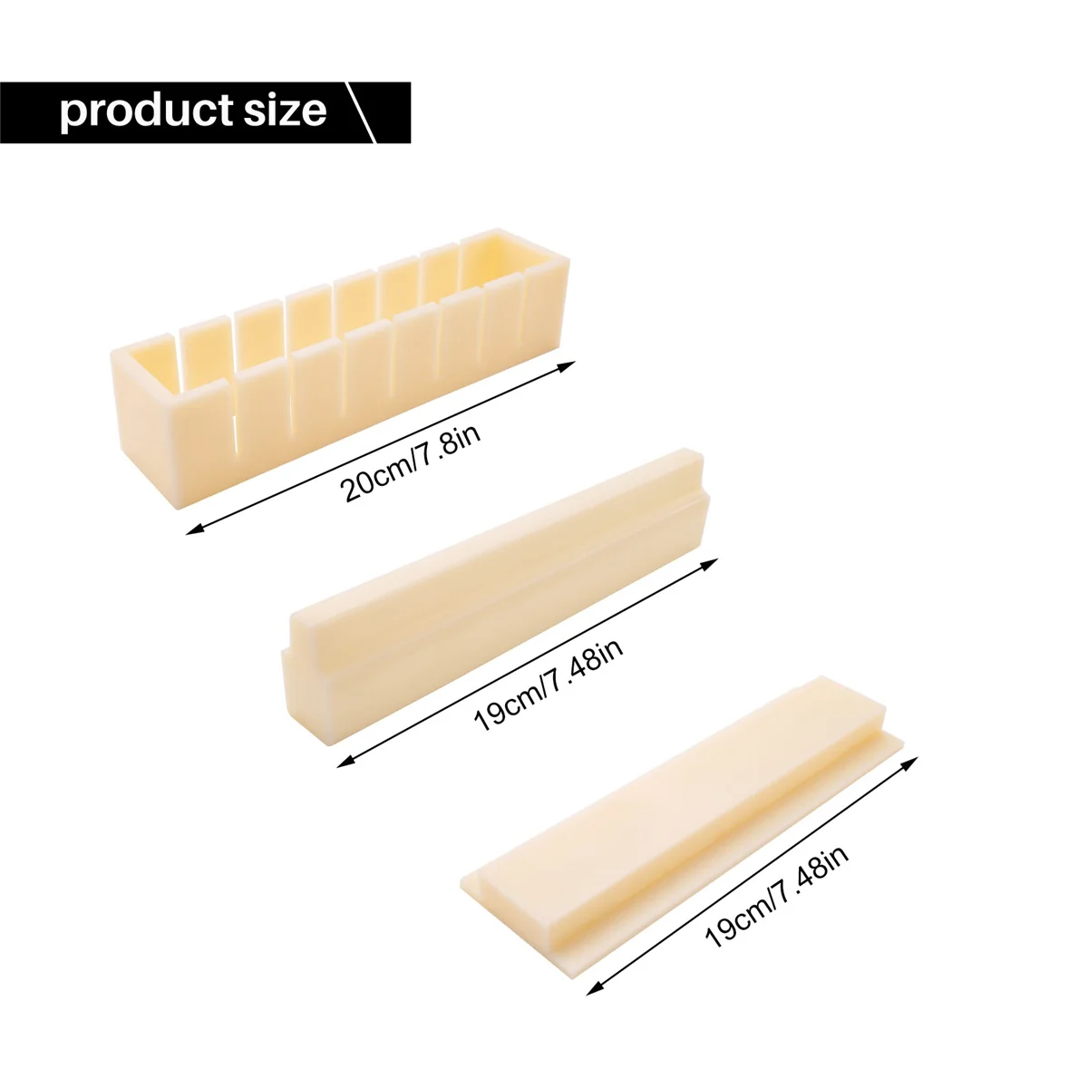 Форма для риса приготовления суши японская форма торта многофункциональная