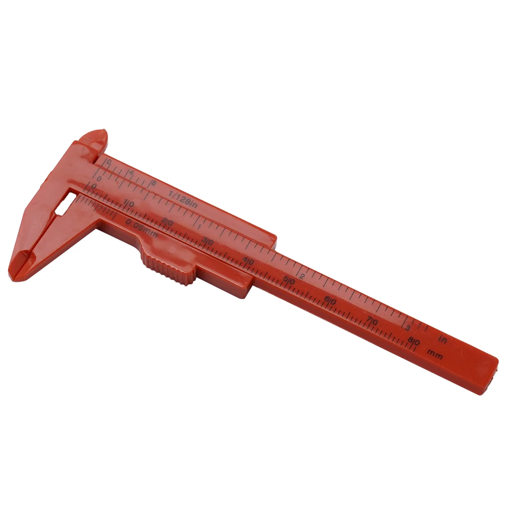 

Double Rule Scale Calipers 0-80mm Antiques Measurement For Woodworking Jewelry Measurement Plastic Layout Tools
