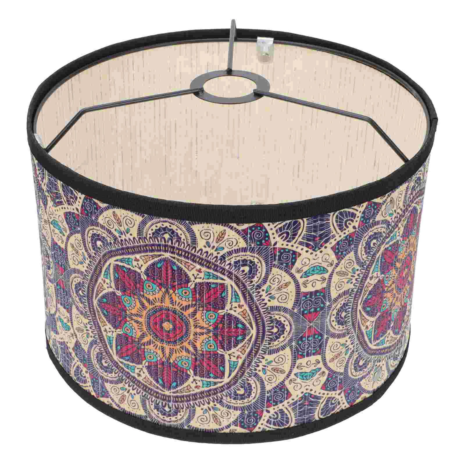 

Lampshade Modern Bamboo Color Light Cover Room Decor Creative Accessory Wood Table