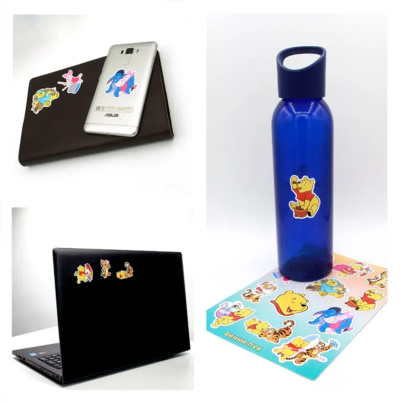 Наклейки Geekroom Винни пух Дисней для детей стикеры виниловые клейкие детские