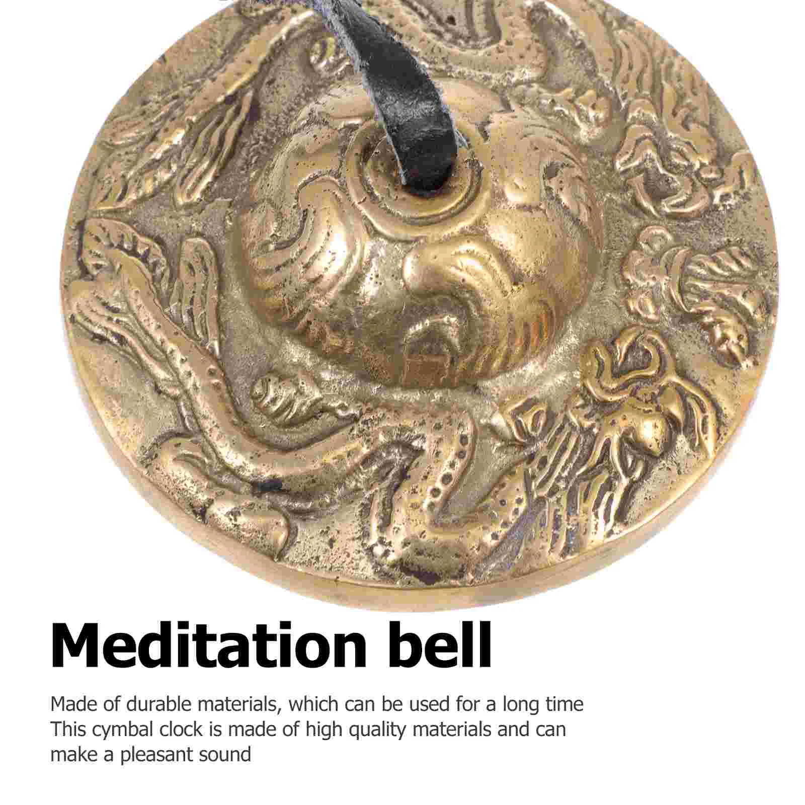 Колокольчик для йоги колокольчик из чистой меди религиозный ударный инструмент