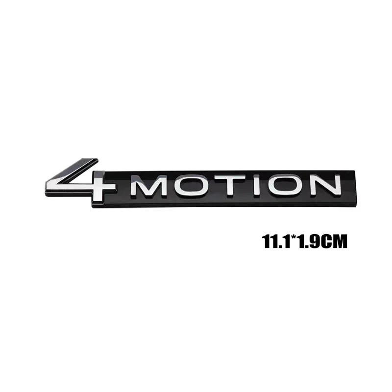 

Автомобильная наклейка из АБС-пластика с логотипом 4-MOTION, значок на багажник автомобиля, наклейки для Volkswagen Tiguan Santana CC Passat Talagon Golf R Touareg