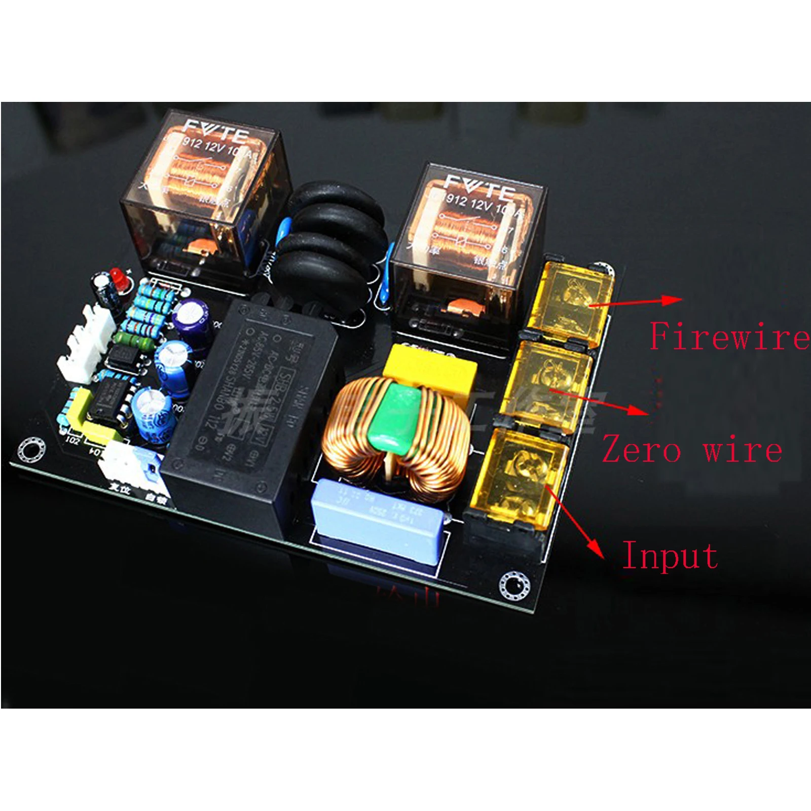 Усилитель мощности EMI Фильтрация плюс интегрированная плата плавного пуска