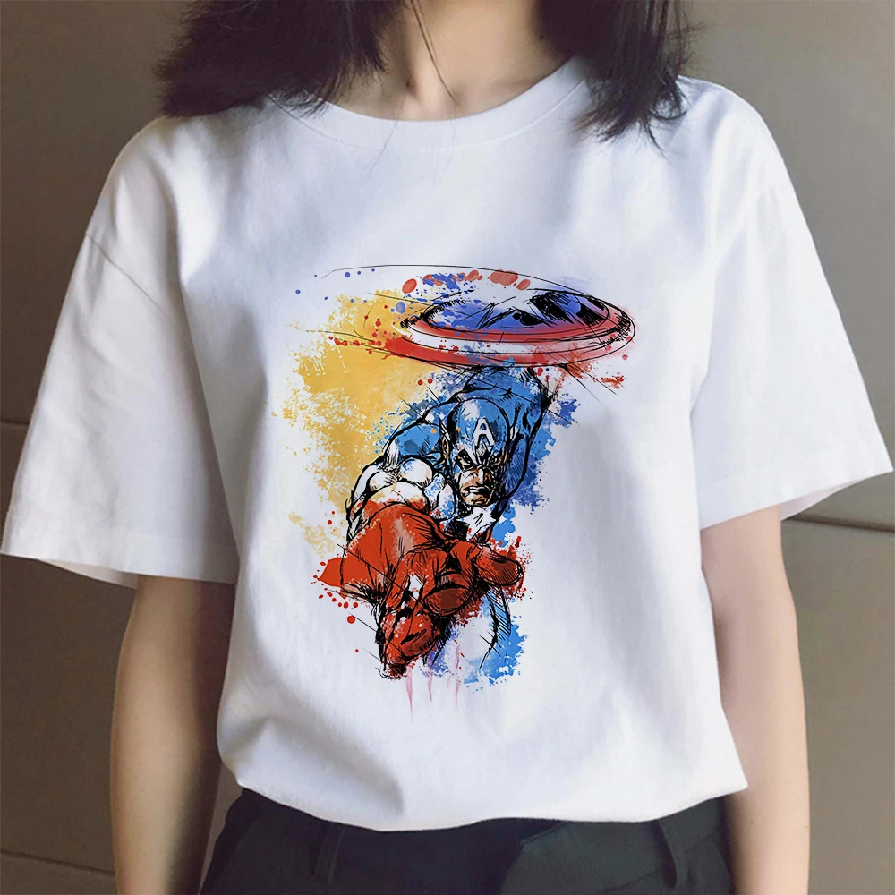 Футболка женская с принтом Человек-паук |