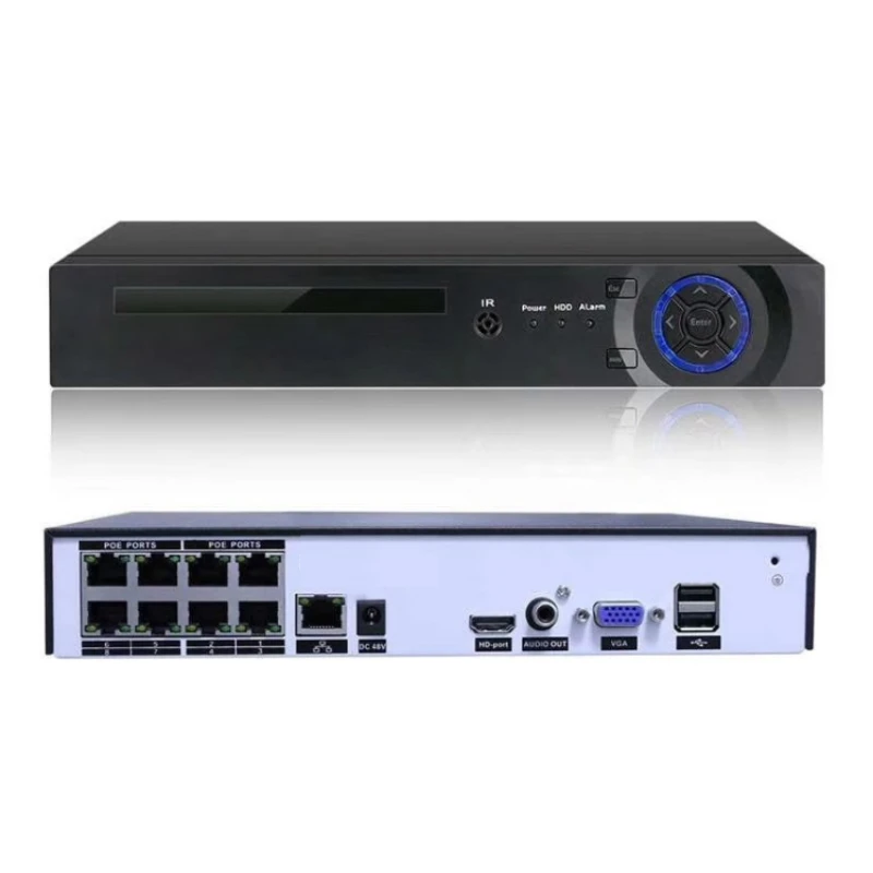 

H265 4K DVR 48MP POE NVR
