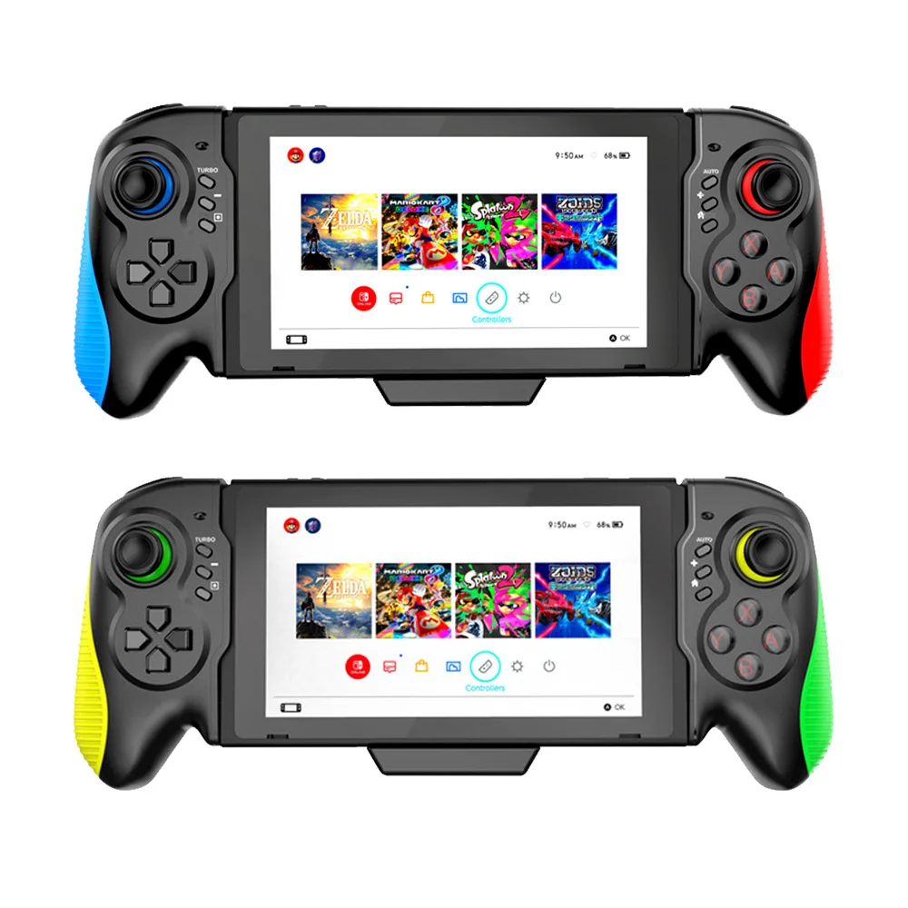 

Рукоятка с двойным Мотором для контроллера Nintendo Switch, геймпад для консоли N-Switch