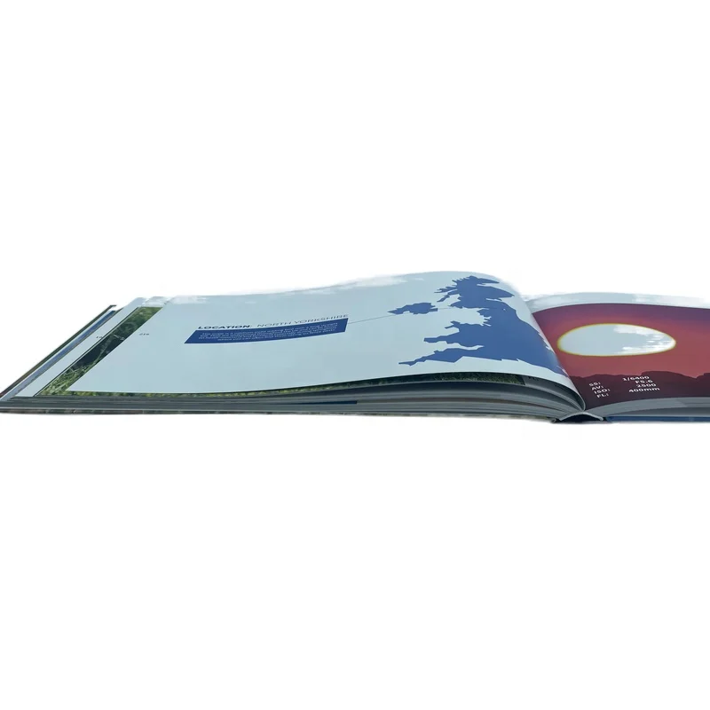 

Landscape Offset Printing Hardcover Picture Book Photo Book Print