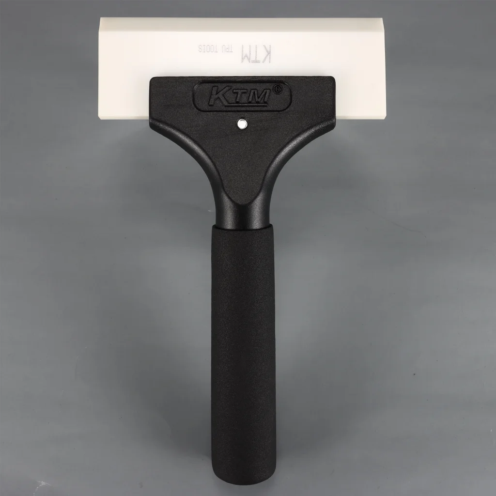 

KTM Aluminium Alloy Handle Tpu Blade Soft White Razor Blade Scraper Water Squeegee Tint Tool for Car Auto Film For Window Cleani