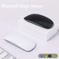 bluetooth 5 0 magic wireless mouse rechargeable silent touch roller 1600dpi ultra thin computer mice for apple mac pc laptop