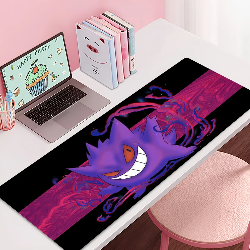 Фото Игровой коврик для мыши P-Pokemons G-Gengars, офисный ковер, коврики для мыши, геймерский коврик, настольные аксессуары, коврики для компьютерного стола, ковер для ПК, коврик для мыши №5