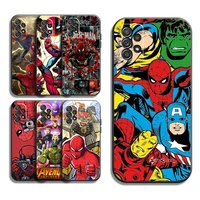 marvel avengers phone cases for samsung galaxy s20 fe s20 lite s8 plus s9 plus s10 s10e s10 lite m11 m12 back cover soft tpu