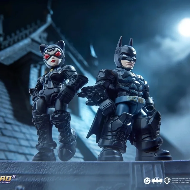 Фото Коллекционная фигурка Blokees DC Heroes Defender V3 Series Blind Box Arkham Out Of Control Prologue: Комикс-аниме, сборная модель, игрушка, подарок №5