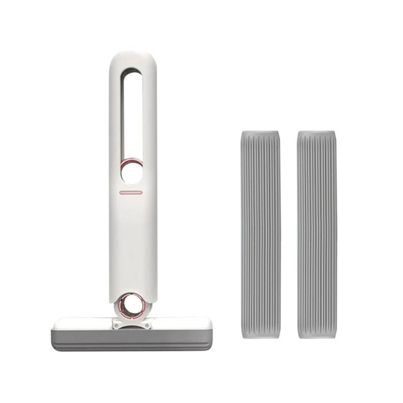 

Portable Self-Squeeze Mini Sponge Mop Hands-Free Sponge Squeegee Absorbent