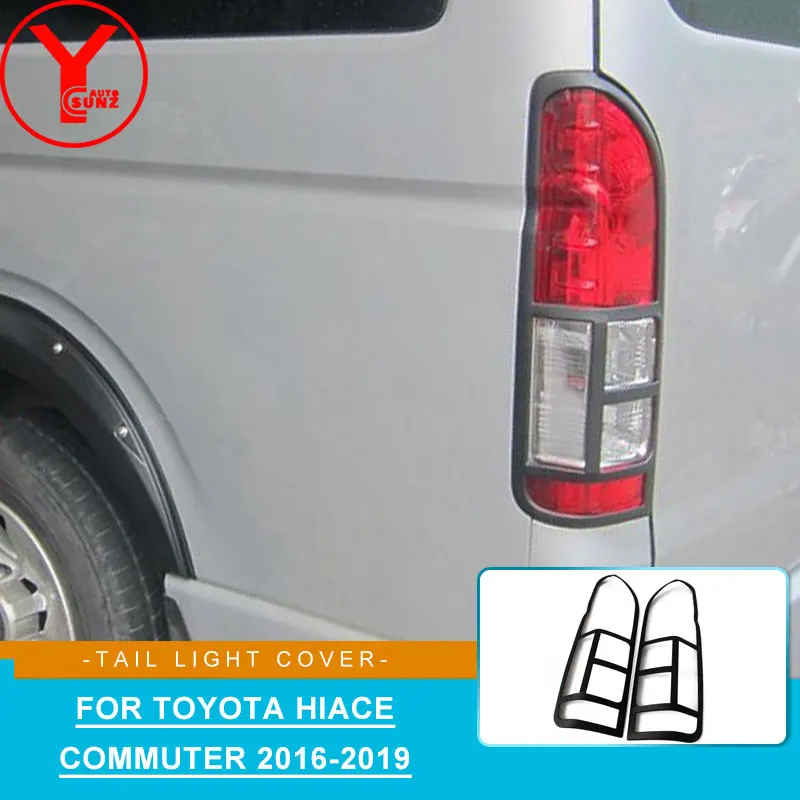 Хромированный набор обвеса кузова для Toyota Hiace Van 2016 2017 2018 автоаксессуары из ABS-пластика, декоративная накладка заднего фонаря, отделка света YCSUNZ