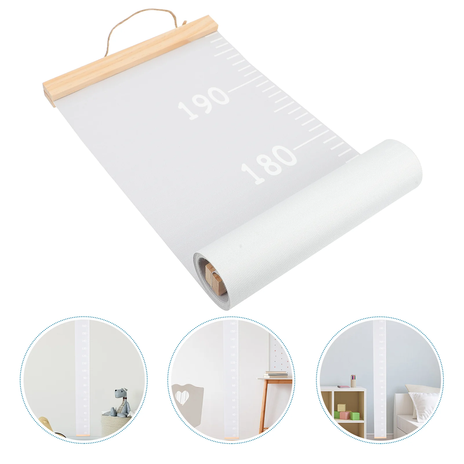 

Baby Decor Removable Height Measurement Chart Wall Hanging Height Ruler