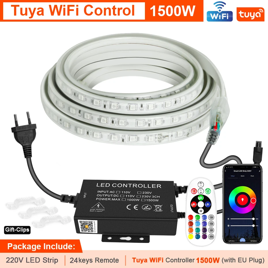 

minded RGB светодиодная лента 220В