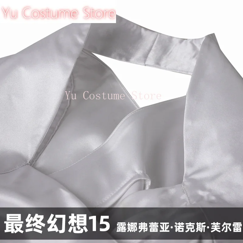 Yu Костюм Ff15 Lunafreya Nox Fleuret Платье Косплей Cos Game Аниме Вечеринка Униформа Хэллоуин