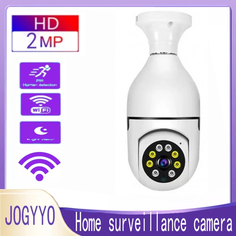 

E27 Bulb Surveillance Camera Night Vision Wireless Surveillance Security Monitor Light Bulb WiFi Camera 128G Monitoring ip cam