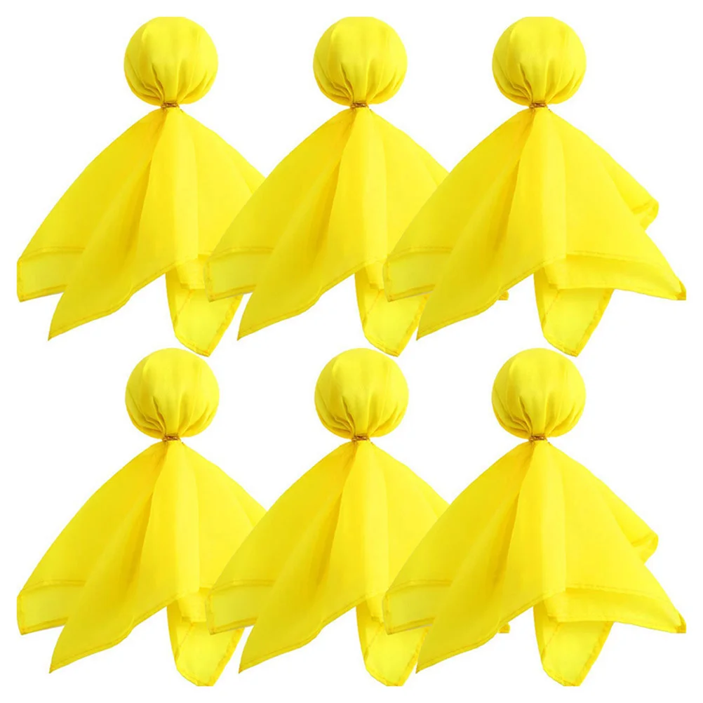 

6PCS Penalty Flag Practical Tossing Flags Professional Penalty Flag for Soccer Stadium Sports