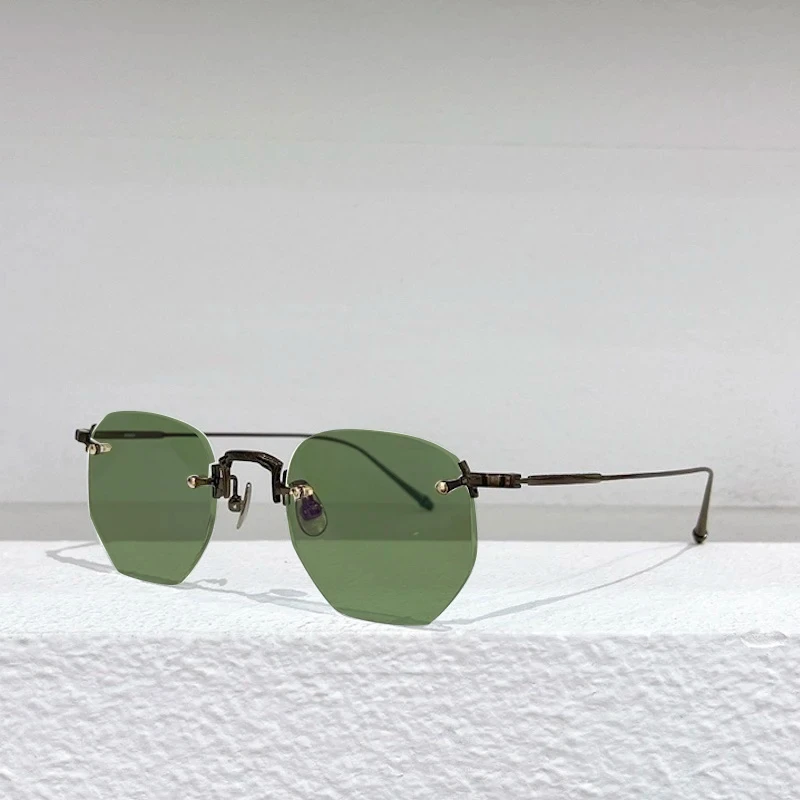 

Титановые солнцезащитные очки Matsuda M3104 в стиле 1920-х годов для мужчин и женщин, классические дизайнерские очки высшего качества, роскошные солнцезащитные очки премиум-класса