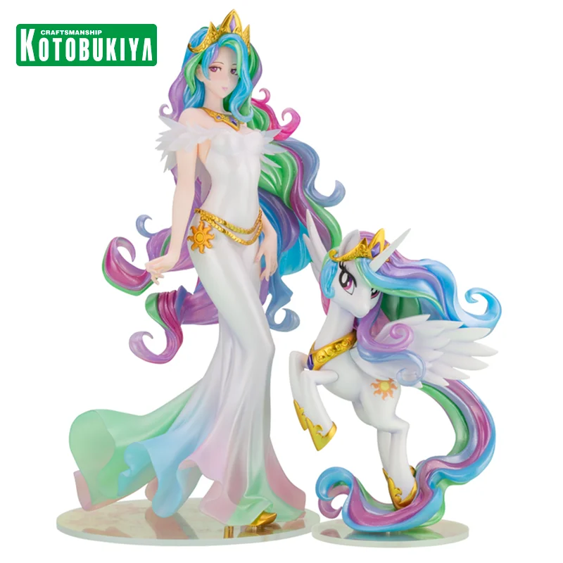 

Kotobukiya Anime Figure SV298 My Little Pony:Friendship Is Magic Princess Celestia Action Figure Model Kids Toys Gift