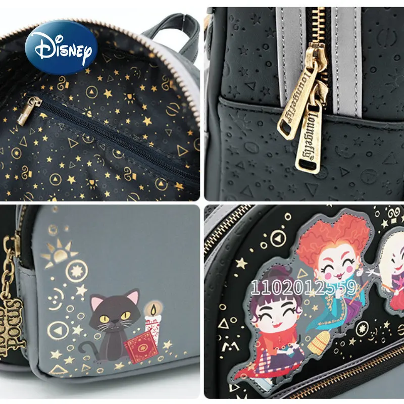 Disney Original New Women's Backpack Luxury Brand Mini Backpack 3D Style High Quality Cartoon Fashion Children's Schoolbag