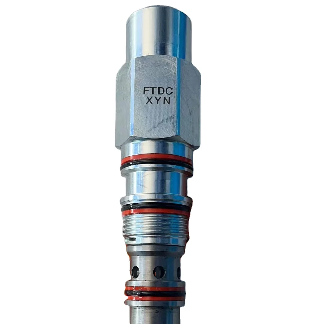 Фото FTDCXYN FTDC-XYN FTDC XYN Оригинальный 4-ходовой, 3-позиционный пропорциональный картриджный клапан Meter In Proportional Directional Valve в наличии №1
