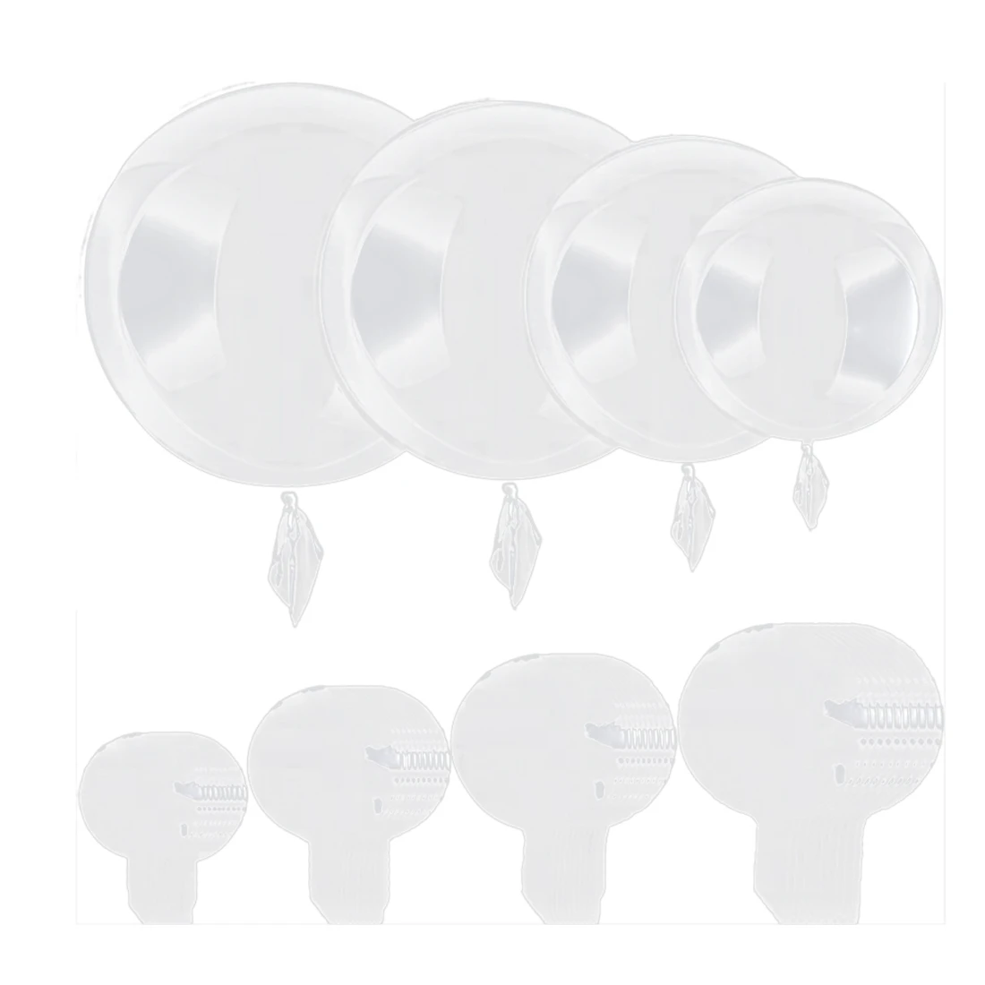 

40 Pcs Balloons Transparent Bubble Balloon Party Balloons Clean Balloons for Christmas Wedding