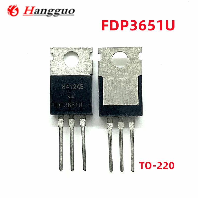 

10 шт./партия транзистор FDP3651U FDP3651 TO-220 100V 80A
