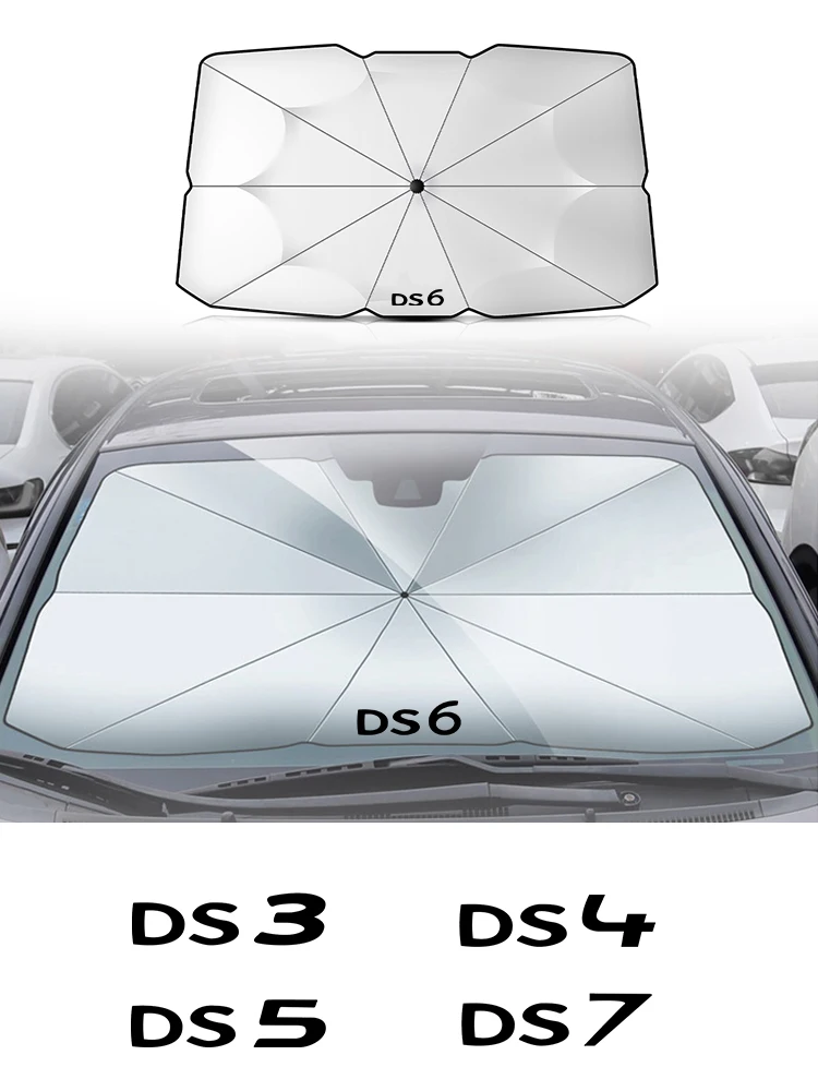

Suitable for DS SPIRIT DS3 DS4 DS4S DS5 DS 5LS DS6 DS7 WILD RUBIS car windshield sunshade car sunshade protection umbrella